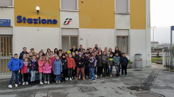 gruppo di 4 elementare in visita all'Evangelium di Dueville