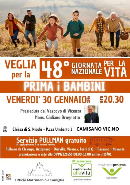 veglia Giornata per la Vita 2026