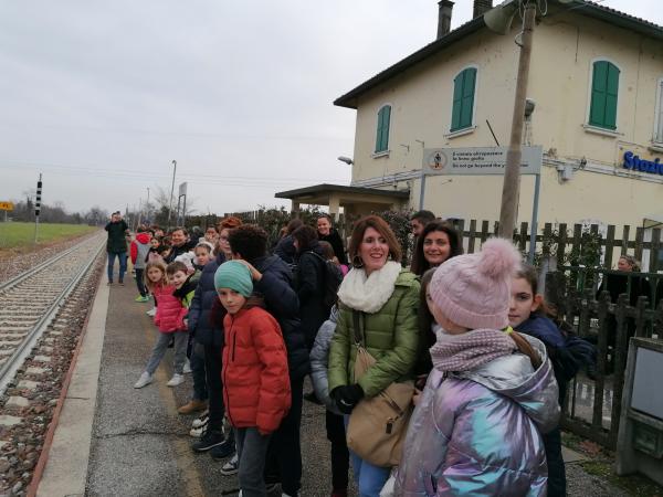 gruppo di 4 elementare in visita all'Evangelium di Dueville