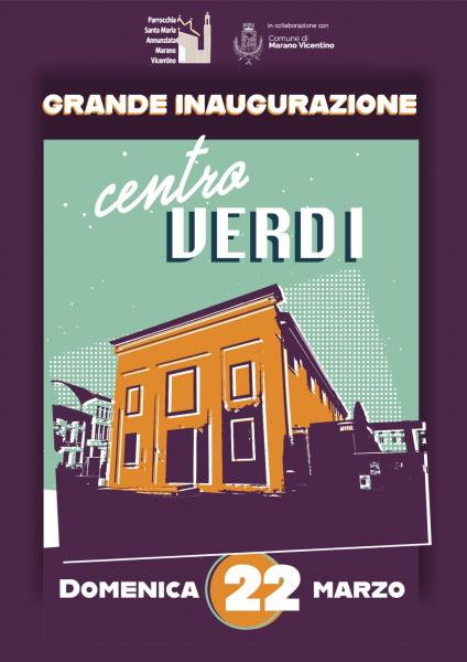 inaugurazione Centro Verdi
