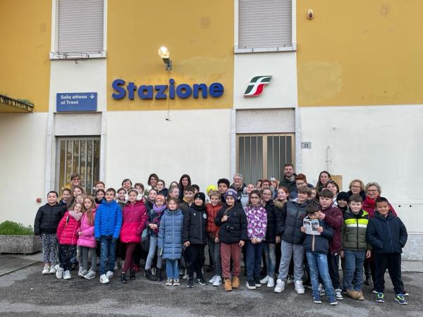 gruppo di 4 elementare in visita all'Evangelium di Dueville